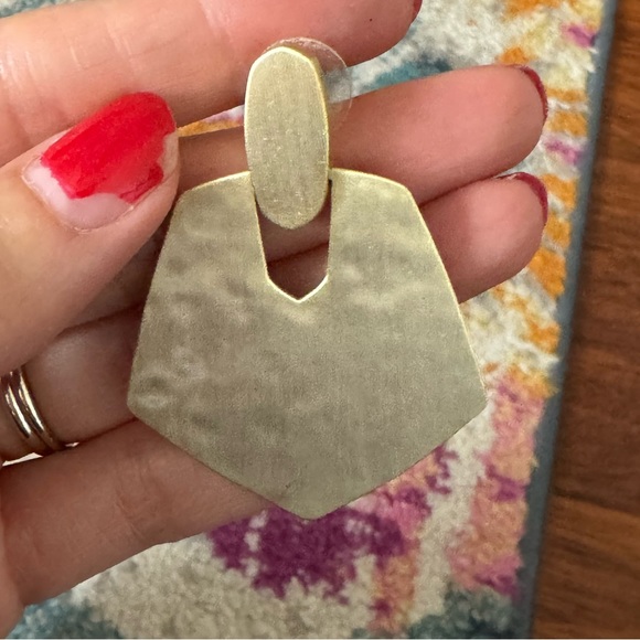 Kendra Scott Gold Finch Earrings - Picture 3 of 5